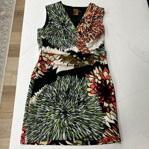 Ali Ro Multicolor Floral Mini Dress